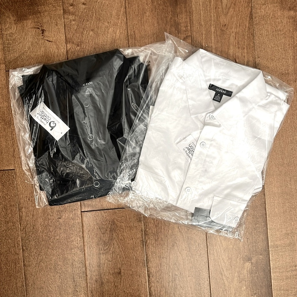NWT Alfani Warren shirts